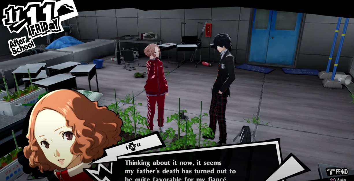 Persona 5 : Guide du confident Haru (impératrice)