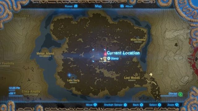 Zelda : Breath Of The Wild - Guide du sanctuaire Daag Chokah