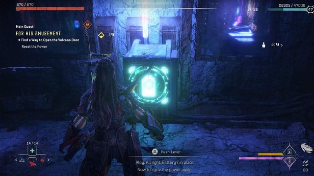 Où trouver une cellule d'énergie chargée dans Horizon Forbidden West