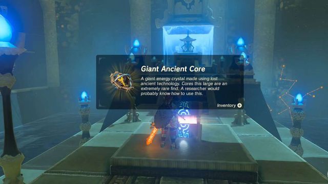 Zelda : Breath Of The Wild - Emplacement des noyaux anciens géants