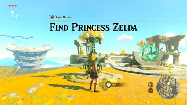 Zelda: Tears Of The Kingdom - Procédure pas à pas pour trouver la princesse Zelda