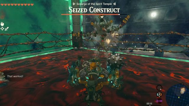 Zelda : Tears Of The Kingdom - Comment vaincre le boss Seized Construct