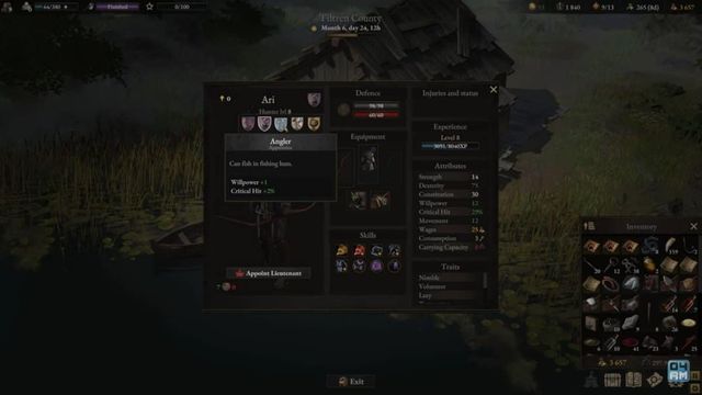 Wartales : Guide des professions