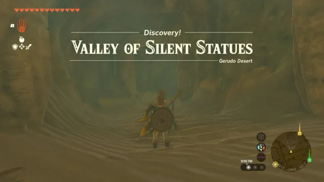 Vallée des statues silencieuses Solutions du puzzle du miroir - Zelda : Tears of the Kingdom