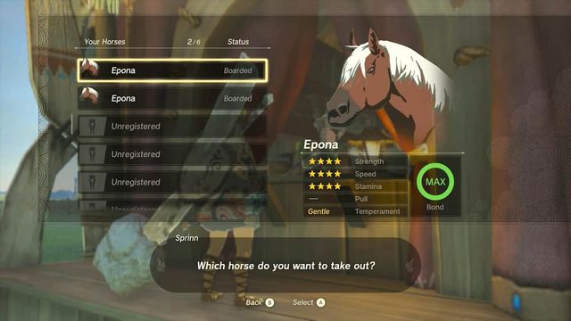 Comment obtenir Epona dans Zelda: Tears Of The Kingdom