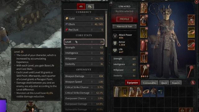 Toutes les statistiques expliquées - Diablo 4