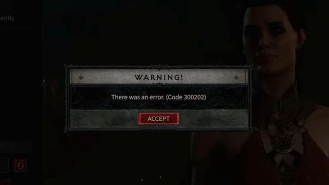 Comment réparer le code d'erreur 300202 - Diablo 4