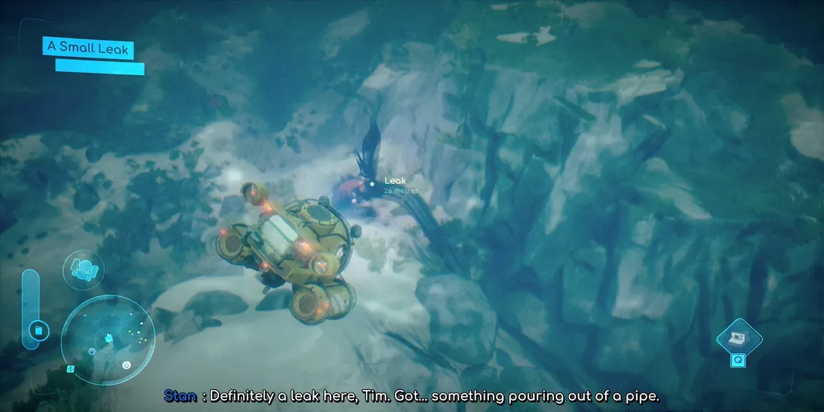 Under The Waves : Comment réparer la fuite d'huile