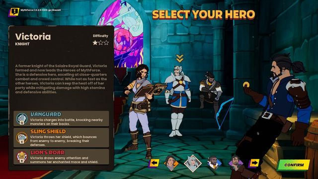 MythForce : Comment jouer Victoria