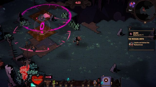 Wizard with a Gun : Comment scanner les éléments