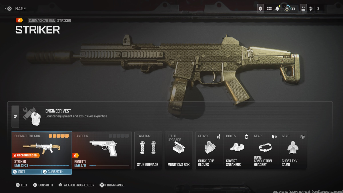 Meilleur build de Striker dans MW3 : Attachements, chargements et avantages