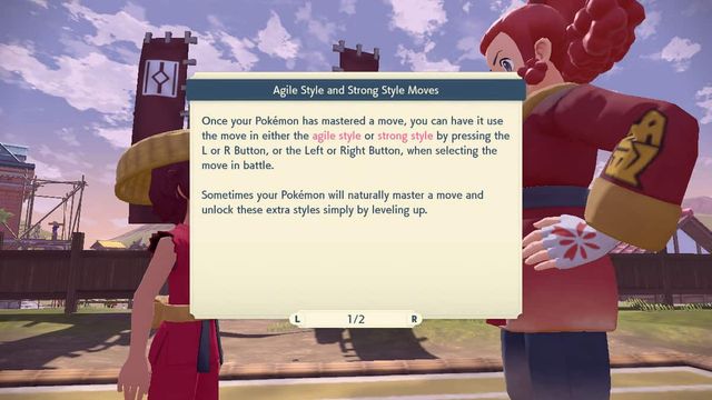 Pokemon : Legends Arceus - Comment fonctionnent les styles de mouvement Agile et Fort