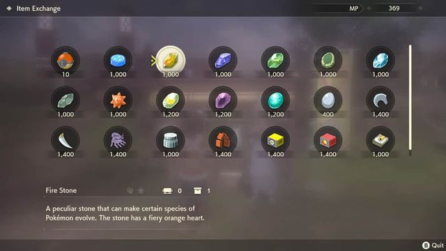 Pokemon Legends : Arceus - Où trouver toutes les pierres d'évolution