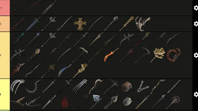 Elden Ring : Liste des niveaux d'armes [Janvier 2023]