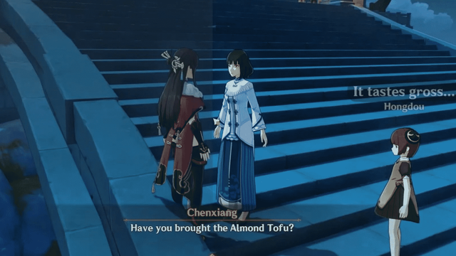 Comment faire du tofu aux amandes dans Genshin Impact