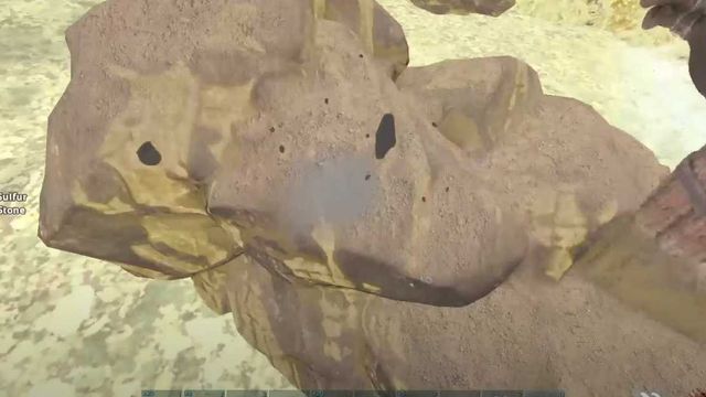 Ark : Emplacements du soufre et du gaz condensé de Fjordur
