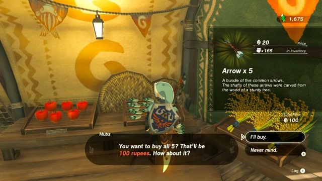 Zelda : Tears of the Kingdom - Emplacements et carte des flèches