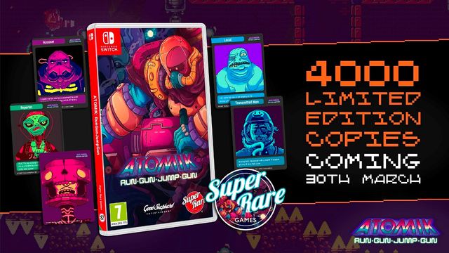Atomik : RunGunJumpGun sort en version physique sur Switch