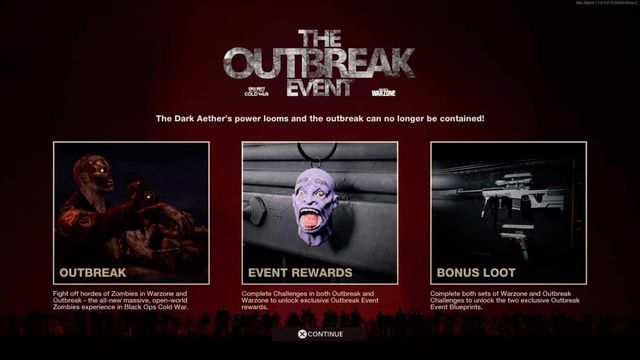 Guide des récompenses d'événement Black Ops Cold War Outbreak