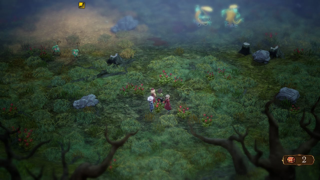 Bravely Default 2 Guide des bois de Wiswald