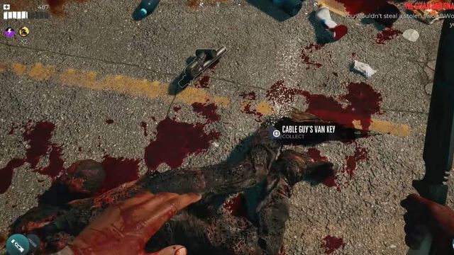 Dead Island 2 : Emplacement de la clé de la camionnette de Cable Guy