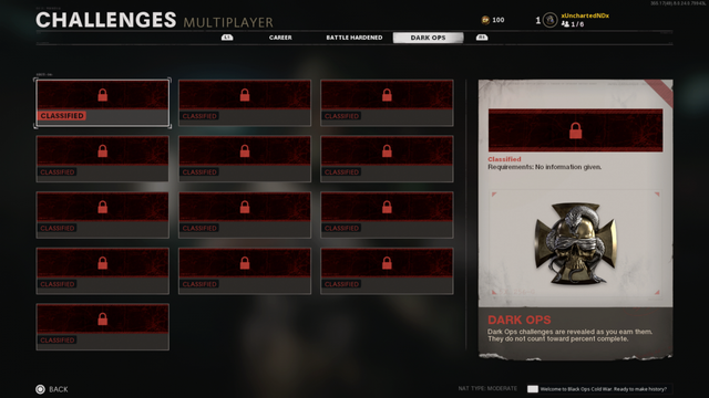 Call of Duty : Black Ops Cold War Guide des défis Dark Ops