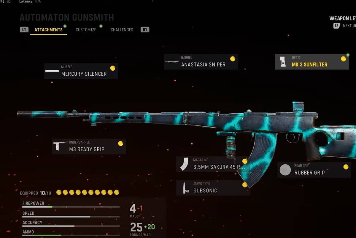 Call of Duty : Vanguard - Meilleurs chargements de l'Automate