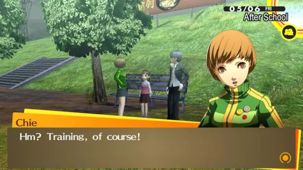 Comment trouver Chie dans Persona 4 Golden