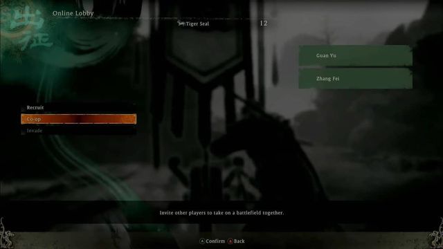 Wo Long : Fallen Dynasty - Comment jouer en coopération