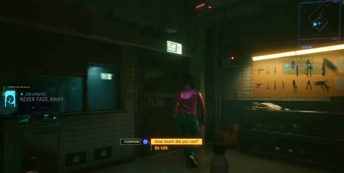 Cyberpunk 2077 - Ne jamais disparaître