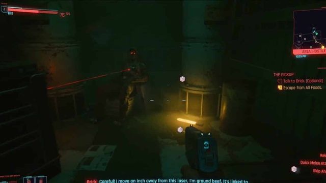 Cyberpunk 2077 - Le ramassage