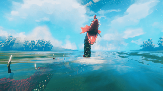 Comment chasser et vaincre les serpents de mer à Valheim