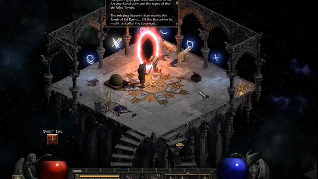 Diablo 2 : Resurrected - Où trouver la cave du Palais