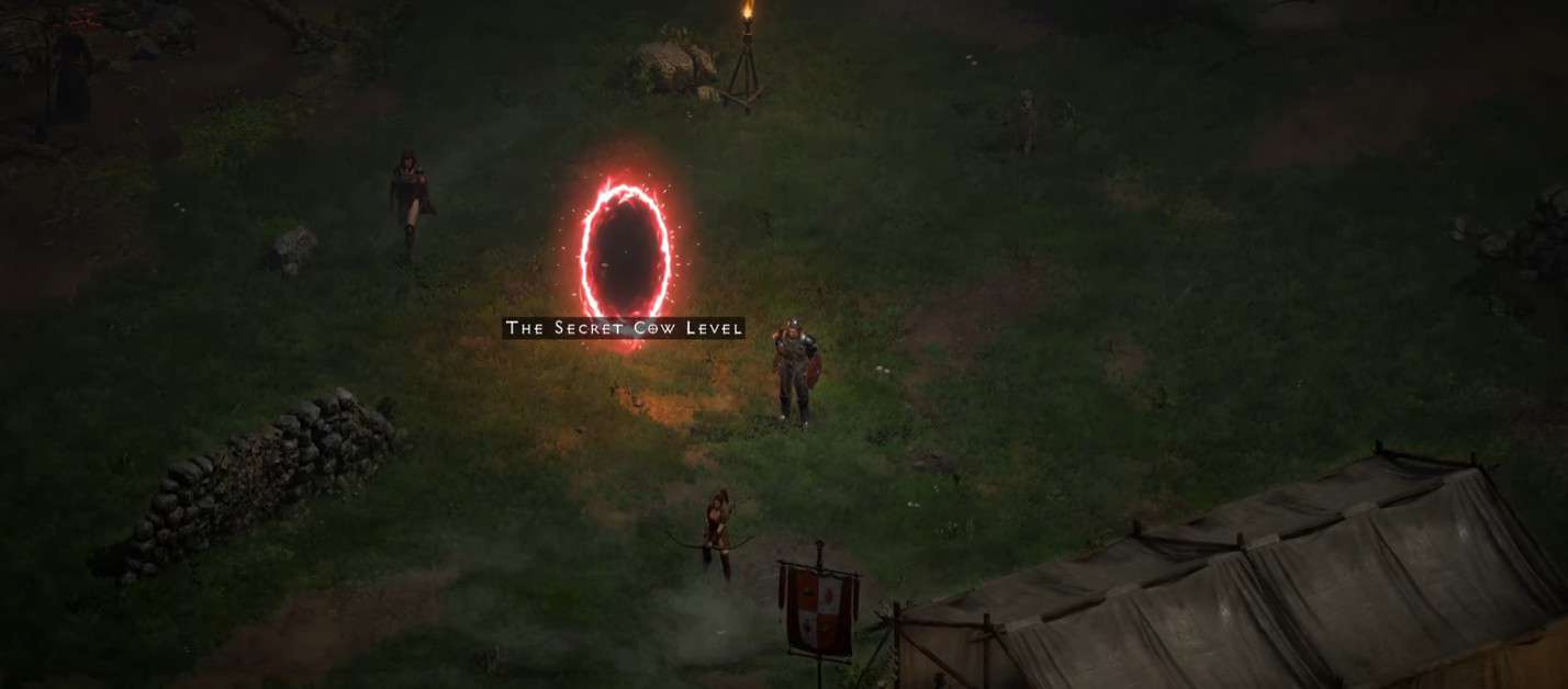 Diablo 2 : Resurrected - Comment accéder au niveau de la vache secrète