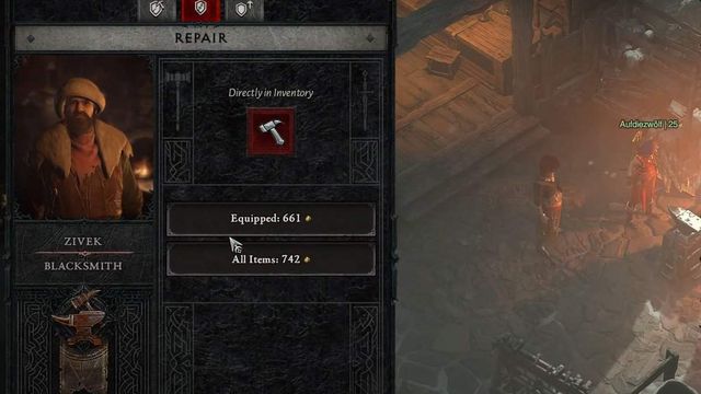 Durabilité des objets - Diablo 4