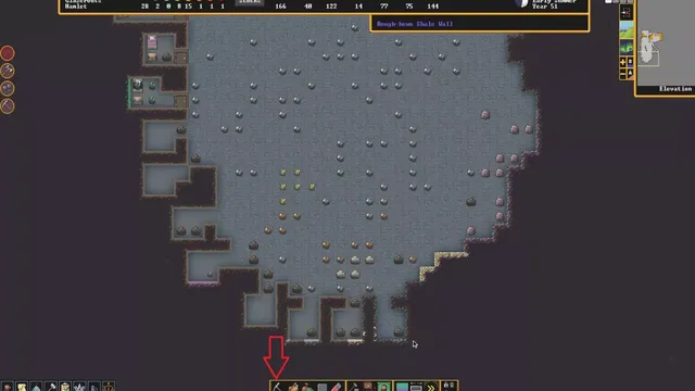 Dwarf Fortress : Comment supprimer un mur