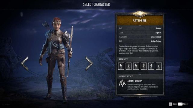 D&D Dark Alliance : Guide de build de Catti Brie