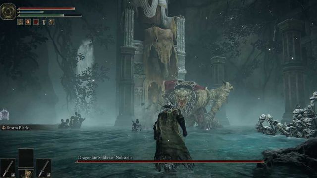 Elden Ring : Guide de boss Dragonkin Soldat de Nokstella