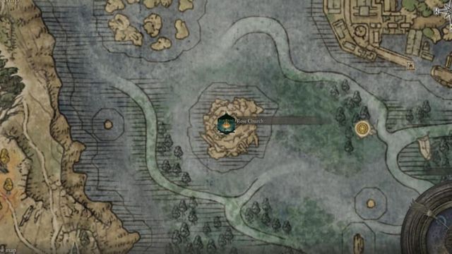 Elden Ring : Emplacement de l'église Rose, comment l'atteindre, butin