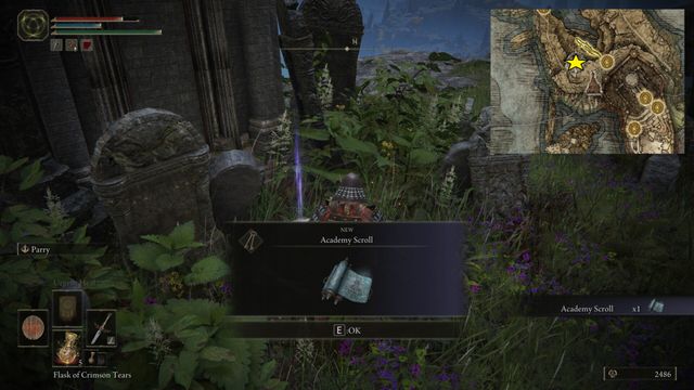 Elden Ring : Parchemins de la sorcière Sellen et guide des ruines de points de cheminement