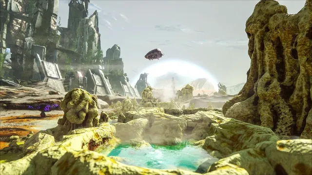 Ark : Aberration - Emplacements de la kératine