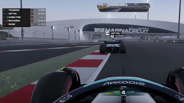 F1 22 : Guide de configuration d'Abu Dhabi pour conditions sèches et humides