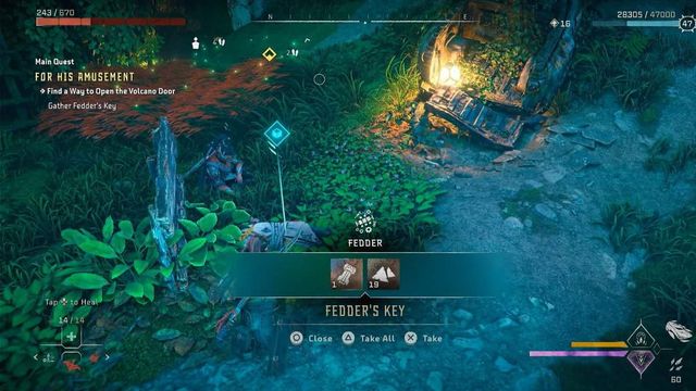 Comment trouver la clé de Fedder dans Horizon Forbidden West ?