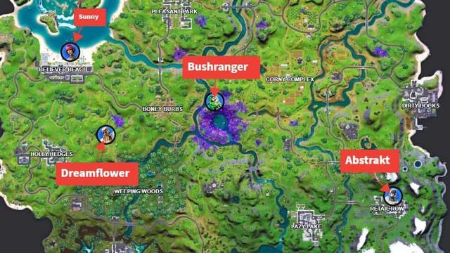 Guide de la quête légendaire de Fortnite Chapitre 2 Saison 7 Semaine 1