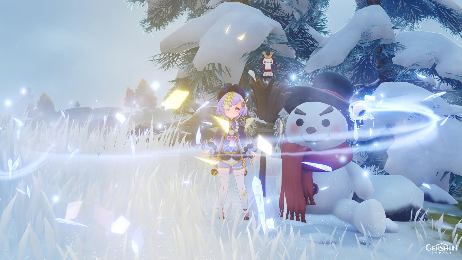 Genshin Impact : Comment construire un bonhomme de neige gonflé