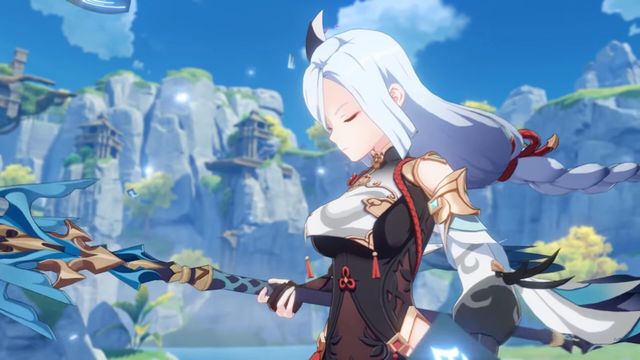 Genshin Impact : Shenhe - Meilleures armes, artefacts et talents