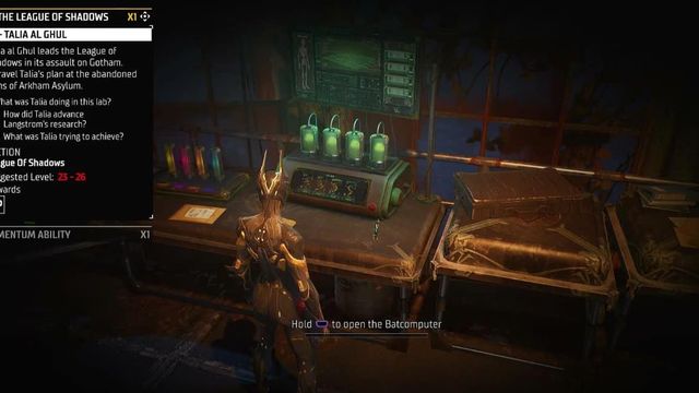 Gotham Knights : Solution de l'énigme du laboratoire Solarium