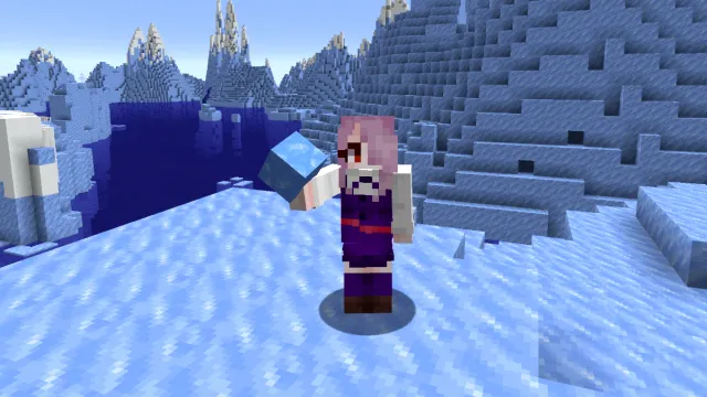 Minecraft : Comment obtenir de la glace bleue