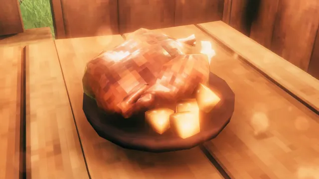 Comment faire du poulet glacé au miel à Valheim