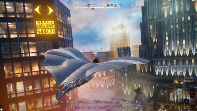 Gotham Knights : Comment glisser